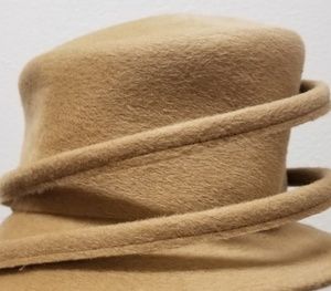 Hat fur felted wool made in England